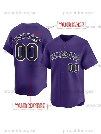 Baseball Jersey McMahon 19 Blackmon Jones Rodgers Mom Custom Sweatshirt - Embroi - SitterJersey.com