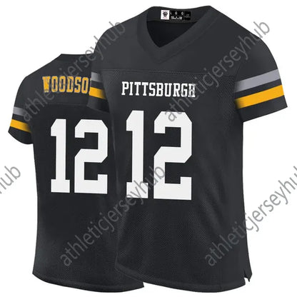 Mens/Youth Custom Football Jerseys 90 T.J. 2 Field Najee Russell George Joey Por - SitterJersey.com