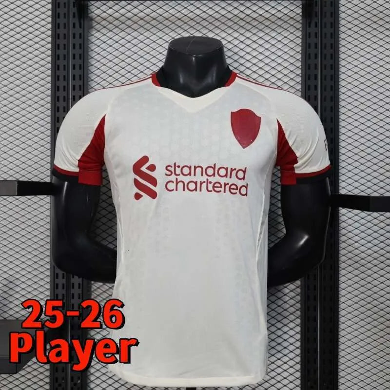25 26 27 liverpool Wirtz SALAH football shirt Ekitike MAC ISAK ALLISTER Kerkez G - SitterJersey.com
