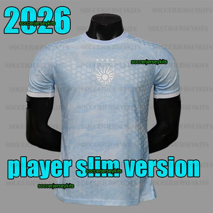 Uruguay jersey 2026 world cup football shirts player long sleeve 2025 national t - SitterJersey.com