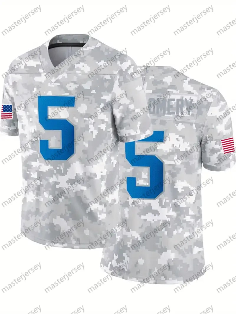 2024 Camo Salute To Service Pullover Football Jersey individuation Custom Any Na - SitterJersey.com