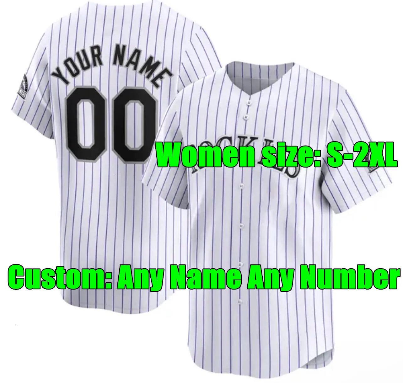 S-4XL 2024 Custom Kris Bryant Jersey Wilson Randal Grichuk Connor Joe Charlie Bl - SitterJersey.com