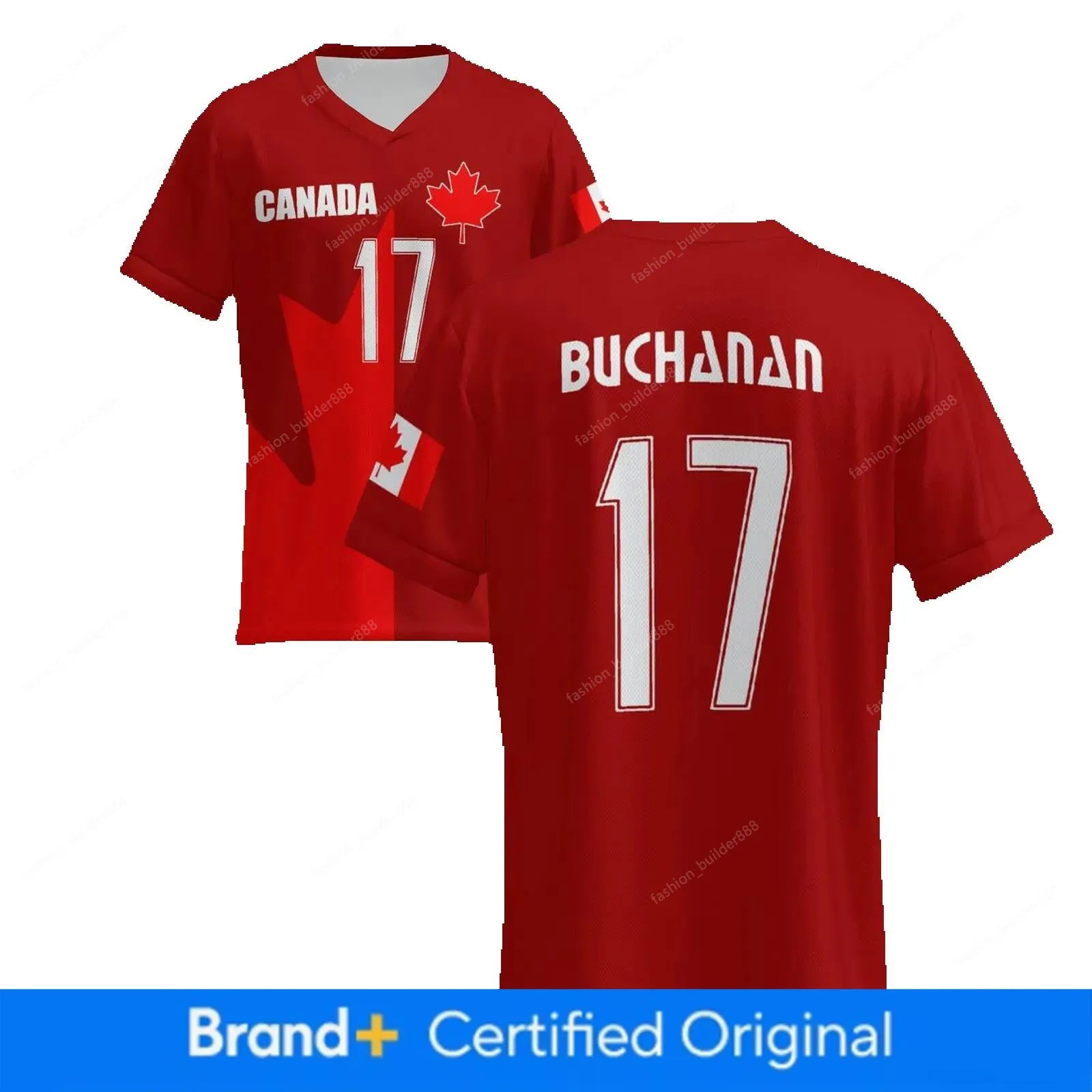 Canada Jersey Alphonso Davies NO 19 World Cup 2026 Canadian National Team Sports - SitterJersey.com