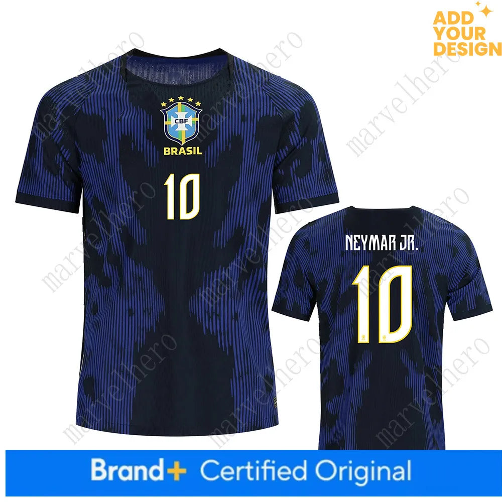 Brazil Away Jersey Gabriel Magalhaes NO 3 World Cup 2026 Soccer Shirt Brazilian  - SitterJersey.com