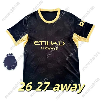 25 26 27 HAALAND MAN CITY soccer jerseys FODEN MARMOUSH DOKU MARMOUSH KOVACIC GV - SitterJersey.com