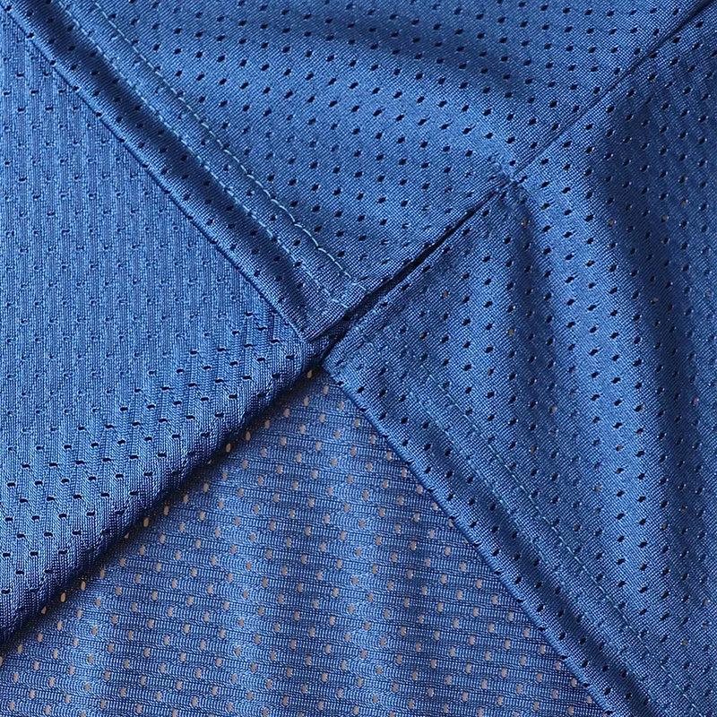 Men's 18 Manning Blue Football Jersey - Breathable, Embroidered V-Neck Rugby Swe - SitterJersey.com