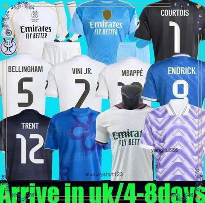 Reals MAdriD 2026 2027 BELLINGHAM VINI JR MBAPPE soccer jerseys 26 27 RealsMAdri - SitterJersey.com