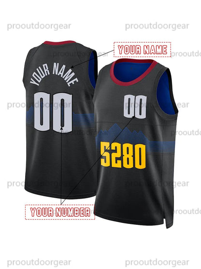 Jokic 2025 Basketball Jersey Murray Braun Porter Jr. Westbrook Custom Jerseys - SitterJersey.com