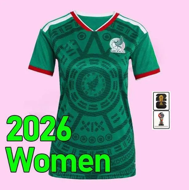 Mexico 2026 World Cup RAUL CHICHARITO Soccer Jersey 26 27 H LOZANO Kids Kit Foot - SitterJersey.com