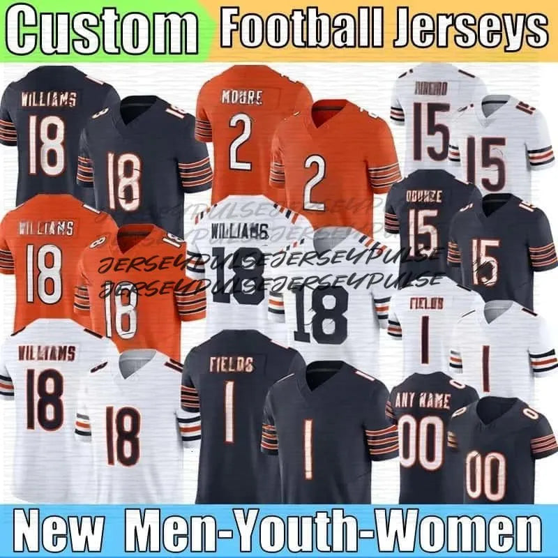 Famou Sports Football jerseys with men women youth customized #2 Surtain II #10  - SitterJersey.com