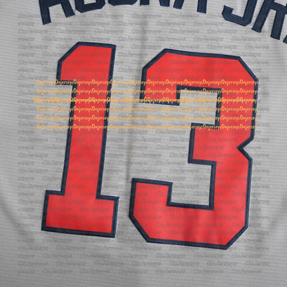 Atlantas braves Ronald Acuna Jr. Jerseys Ozzie Albies Chris Sale Austin Riley Ma - SitterJersey.com