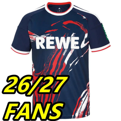 New 2026 2027 FC Koln Soccer Jerseys Koln jersey MARTEL HUBERS WALDSCHMIDT KAINZ - SitterJersey.com