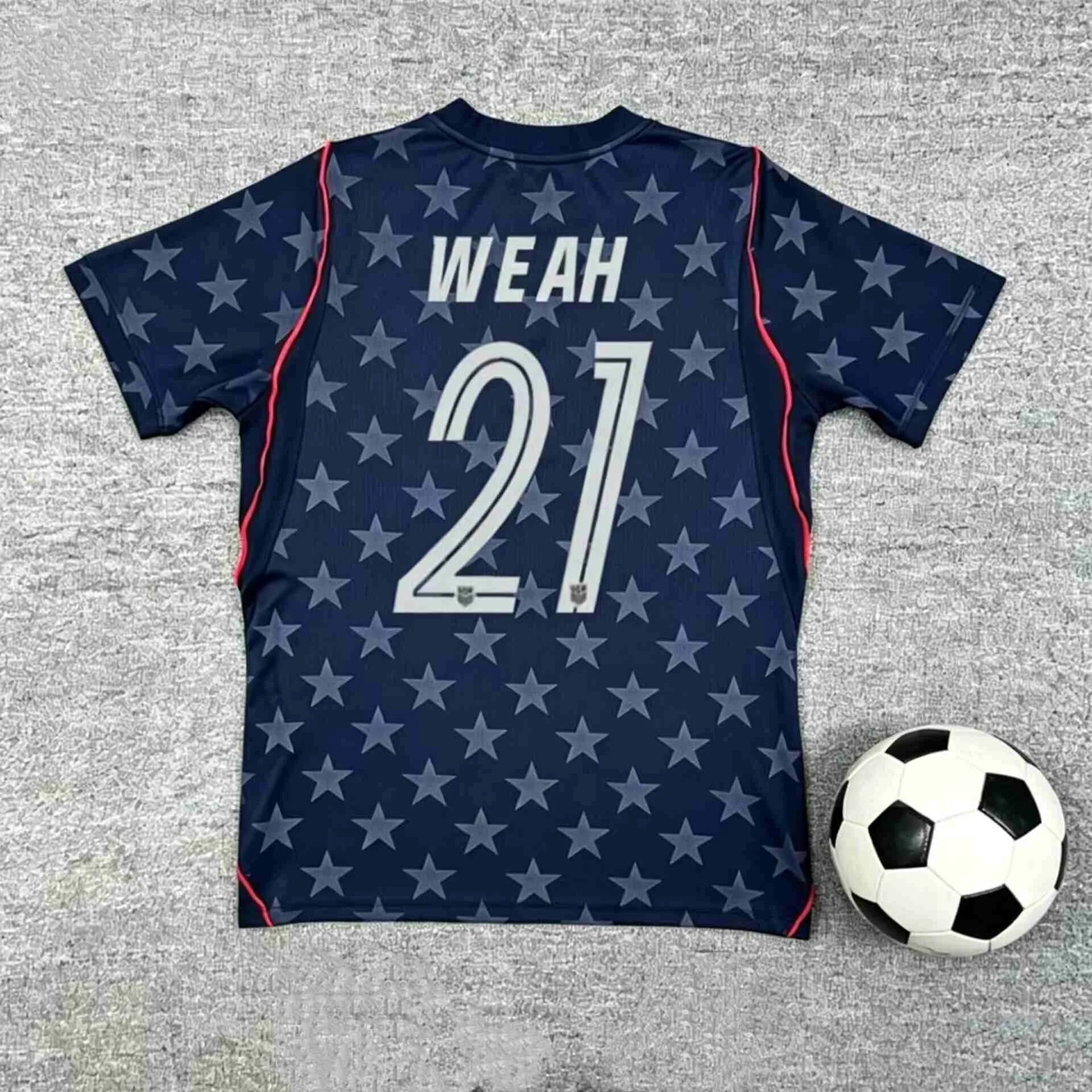 2026 USA HOME World Cup football jersey BEYNA MCKENNIE PULISIC BALOGUN Fans and  - SitterJersey.com