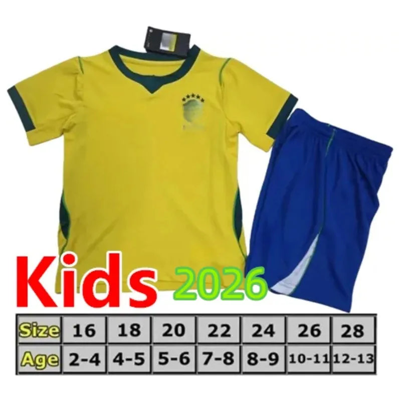 2026 Brazil World up jerseys MARCELO PAQUETA RAPHINHA NEYMAR JR COUTINHO FIRMINO - SitterJersey.com