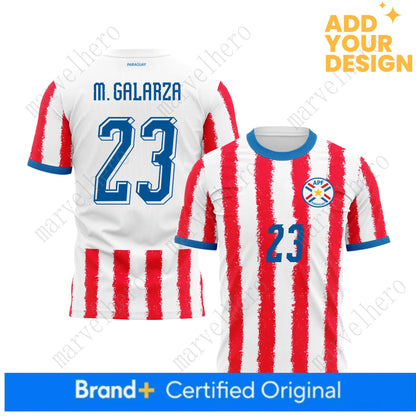 Paraguay Jersey Antonio Sanabria NO 9 World Cup 2026 National Team Sports T shir - SitterJersey.com