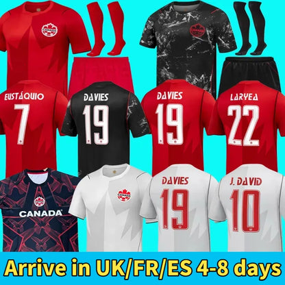 Canada Jersey 2026 World Cup Soccer Jerseys J DAVID DAVIES LARIN 26 27 CAVALLINI - SitterJersey.com