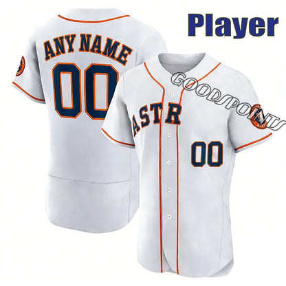 Houstons Astros Jersey Jose Altuve Yordan Alvarez Jeremy Pena Astro Jersey Isaac - SitterJersey.com