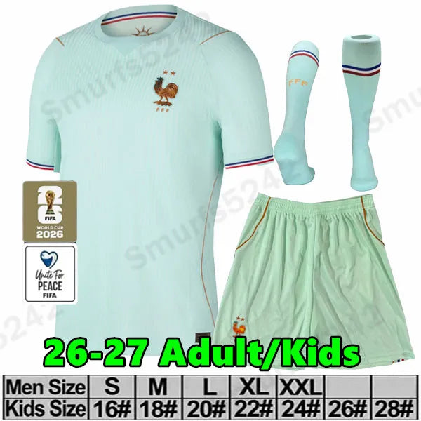 NEW 26 27 France jersey 2026 World Cup french soccer jerseys MBAPPE THAUVIN BARC - SitterJersey.com