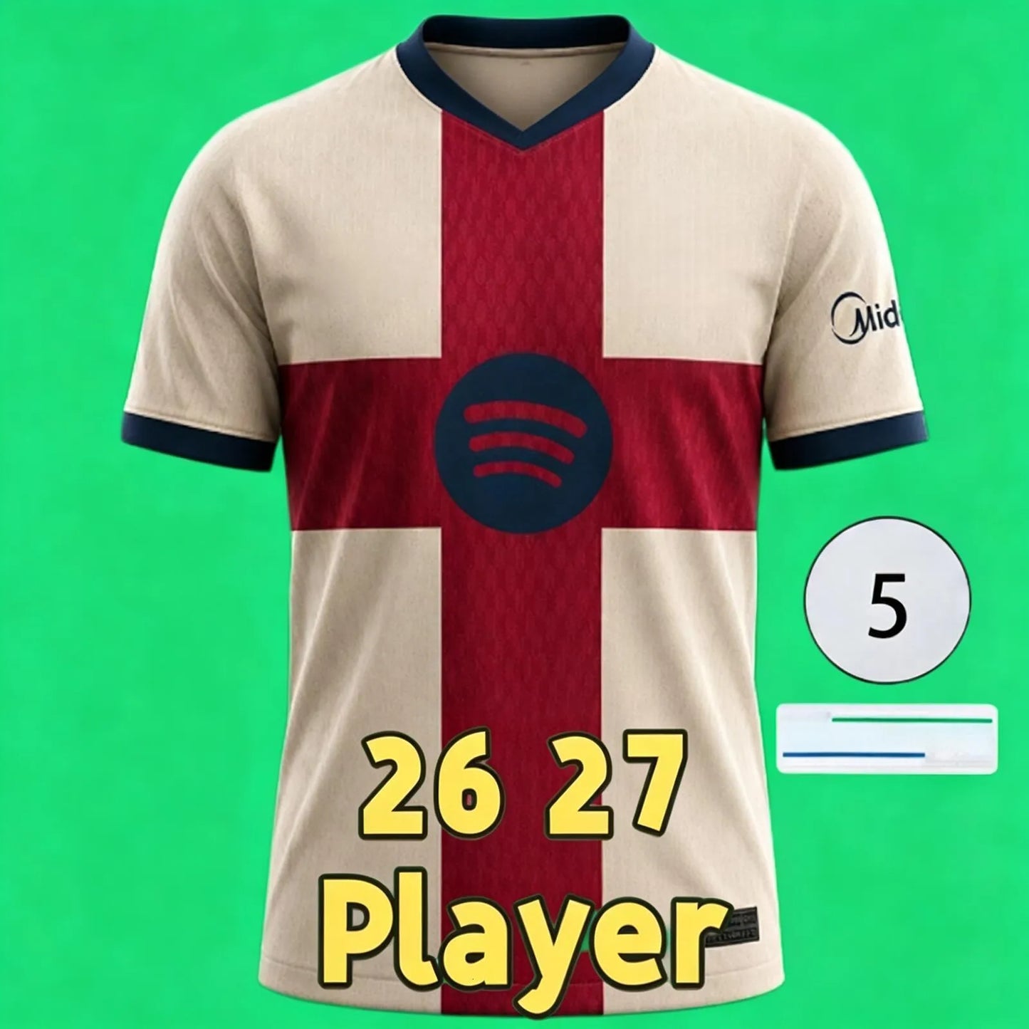 Barcelona 25 26 27 LAMINE YAMAL Lewandowski Soccer Jerseys Gordon GAVI RASHFORD  - SitterJersey.com