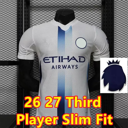 26 27 ManchesterS City Soccer Jerseys 2026 2027 Man City Fans Player Men Kids Ki - SitterJersey.com