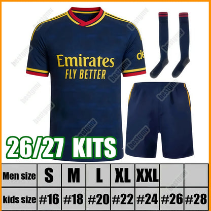2026 2027 SAKA ZUBIMENDI GYOKERES EZE Arsenally soccer jerseys HINCAPIE DOWMAN O - SitterJersey.com