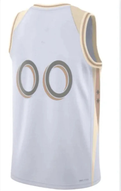 Custom Basketball Jerseys Coby White Matas Buzelis Josh Giddey Nikola Vucevic Pa - SitterJersey.com