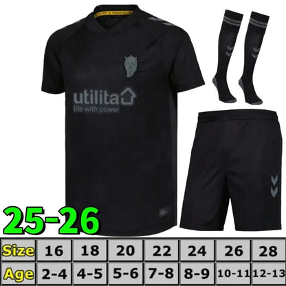 2026-27 sunderland Soccer JerseyS Home away third 25/26 RED BLACK KIDS s STEWART - SitterJersey.com