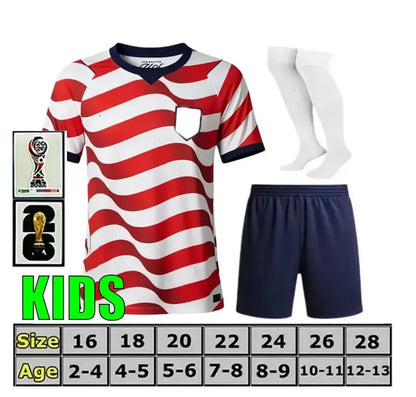 2026 World C u p USA Soccer Jersey 1:1 Replica Outdoor Sports Football Shirt Pul - SitterJersey.com