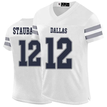 88 Lamb Parsons Prescott Diggs Aubrey 2024 Football Jerseys Ferguson Rush Stauba - SitterJersey.com