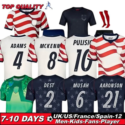 2026 Usa Soccer jersey 2026 World Cup PULISIC BALOGUN Jersey AARONSON WRIGHT ARF - SitterJersey.com