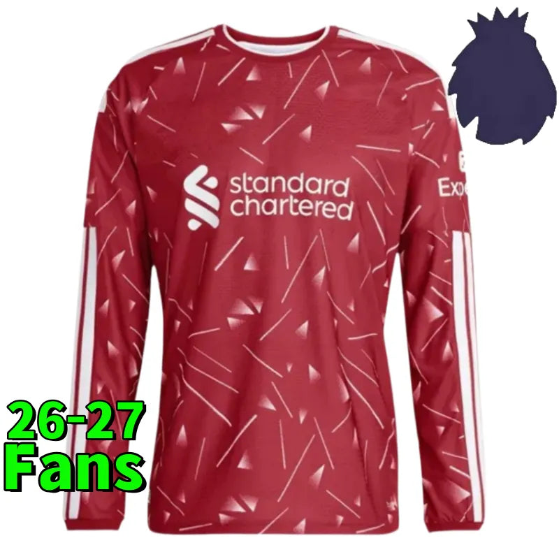 liverpooll 25 26 27The Reds Mohamed ISAK WIRTZ MAC ALLISTER Home Away men Soccer - SitterJersey.com
