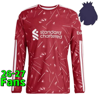liverpooll 25 26 27The Reds Mohamed ISAK WIRTZ MAC ALLISTER Home Away men Soccer - SitterJersey.com