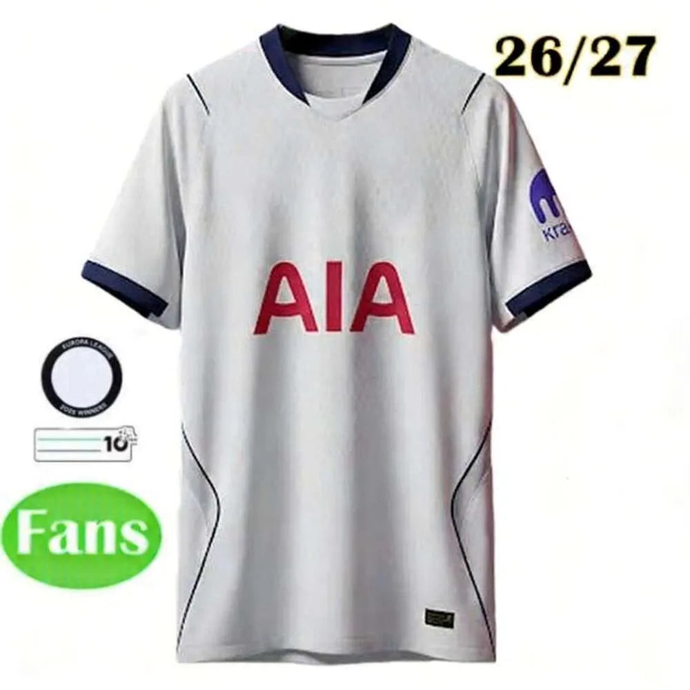 25 26 27 tottenham 1901 125th Anniversary XAVI Season SOLANKE GALLAGHER KUDUS MA - SitterJersey.com
