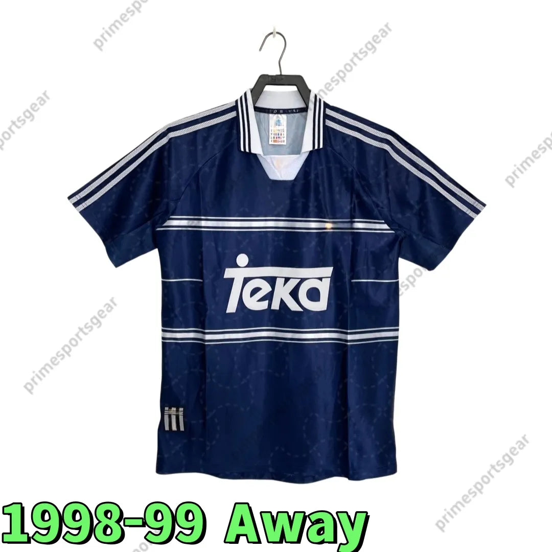 camiseta realmadrid Retro Soccer Jerseys Finals Football Shirt GUTI BENZEMA SEED - SitterJersey.com