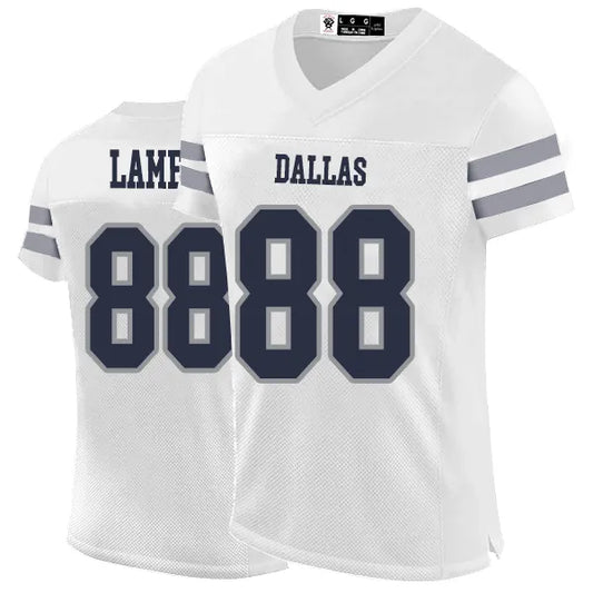 88 Lamb Parsons Prescott Diggs Aubrey 2024 Football Jerseys Ferguson Rush Stauba - SitterJersey.com