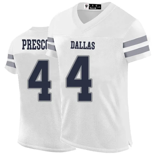 88 Lamb Parsons Prescott Diggs Aubrey 2024 Football Jerseys Ferguson Rush Stauba - SitterJersey.com