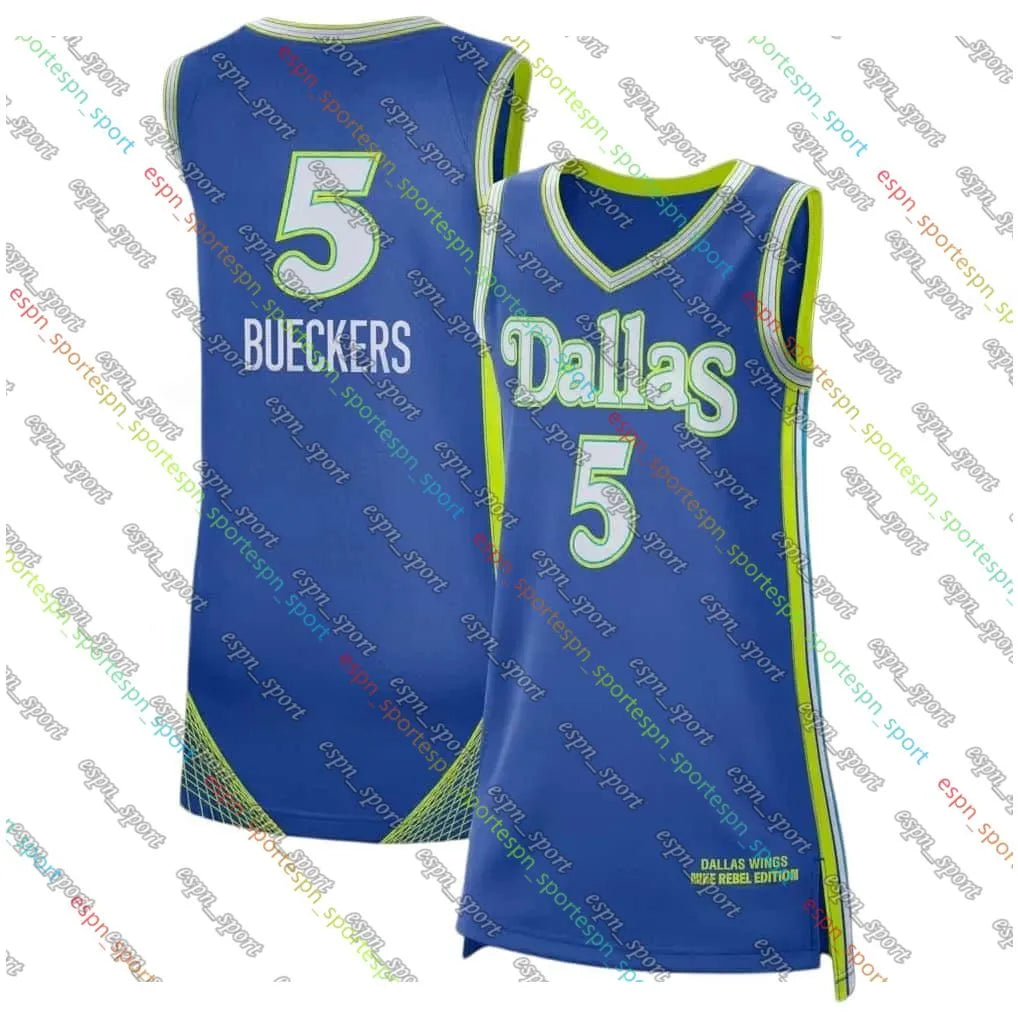 5 Paige Bueckers Wings 2025 2026 Rebel basketball Jerseys Dallas Azzi Fudd Arike - SitterJersey.com