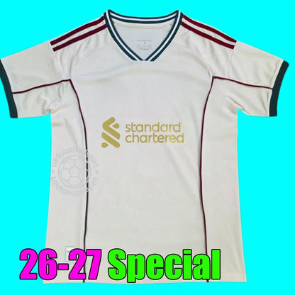 2026 ISAK EKITIKE WIRTZ DIOGO J. KERKEZ FRIMPONG M.SALAH liverpool 26 27 FC Foot - SitterJersey.com