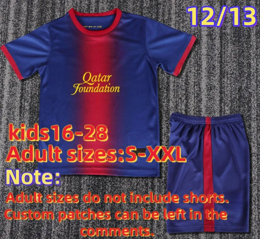 retro Barcelona jersey kids 92 95 98 99 03 04 15 16 17 RONALDINHO RIVALDO maillo - SitterJersey.com