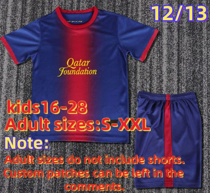 retro Barcelona jersey kids 92 95 98 99 03 04 15 16 17 RONALDINHO RIVALDO maillo - SitterJersey.com