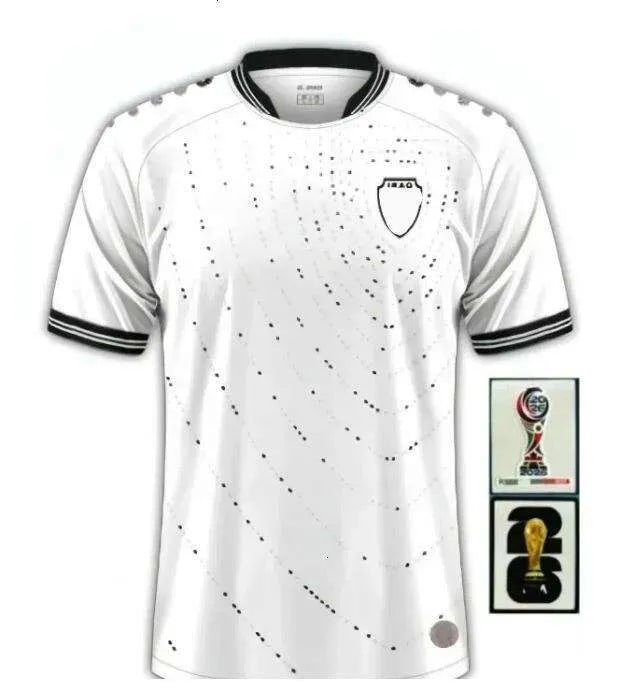2026 Iraq soccer jersey World Cup AYMEN MOHANAD AL-HAMADI 26 27 national team ho - SitterJersey.com