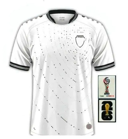 2026 Iraq soccer jersey World Cup AYMEN MOHANAD AL-HAMADI 26 27 national team ho - SitterJersey.com