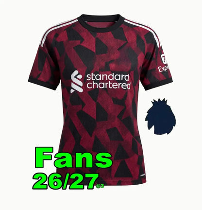 26 27 Liverpool ISAK DIOGO JOTA WIRTZ FRIMPONG KERKEZ MAC ALLISTER EKITIKE Szobo - SitterJersey.com