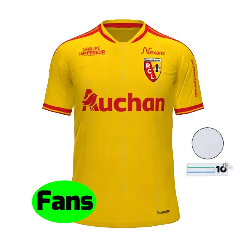 RC Lens 26 27 soccer jersey 2026 2027 SOTOCA SANGARE THAUVIN GUILAVOGUI jerseys  - SitterJersey.com