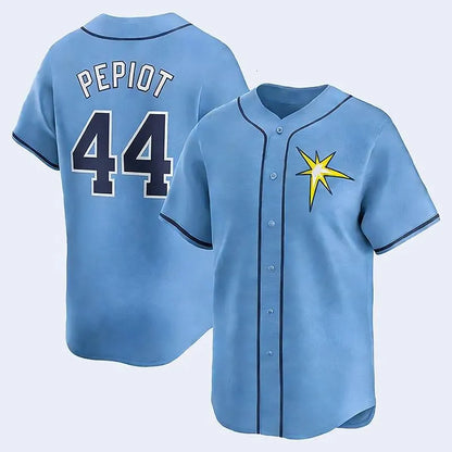 Tampa BayS rays jersey Yandy Diaz Junior Caminero Cedric Mullins Lux Ryan Pepiot - SitterJersey.com