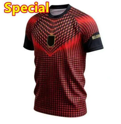 Belgium Jersey 2026 World Cup Soccer Jerseys DE BRUYNE R. LUKAKU E. HAZARD MERTE - SitterJersey.com