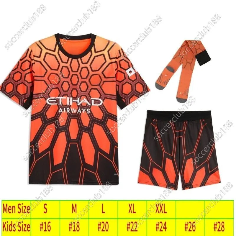 25 26 27 HAALAND MAN CITY soccer jerseys FODEN MARMOUSH DOKU MARMOUSH KOVACIC GV - SitterJersey.com
