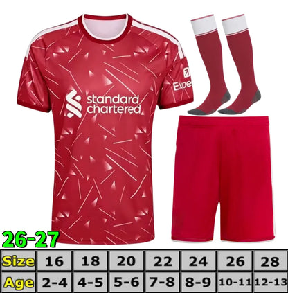 liverpooll 25 26 27The Reds Mohamed ISAK WIRTZ MAC ALLISTER Home Away men Soccer - SitterJersey.com