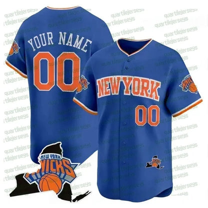 NewYork Knicks 2026 Final Champion Baseball Jersey Jalen Brunson Karl-Anthony To - SitterJersey.com