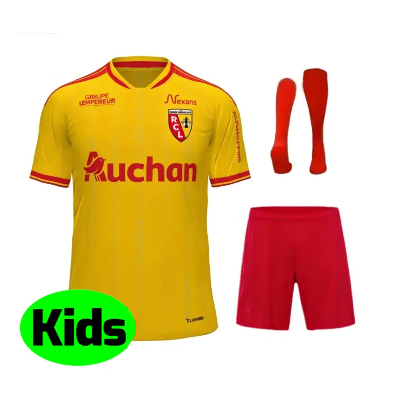 RC Lens 26 27 soccer jersey 2026 2027 SOTOCA SANGARE THAUVIN GUILAVOGUI jerseys  - SitterJersey.com